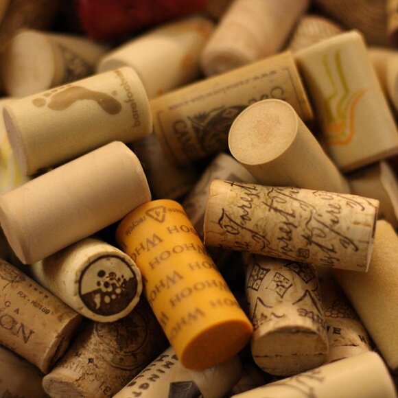 wine corks bag crafts collectors art diy 100 - Picture 1 of 9